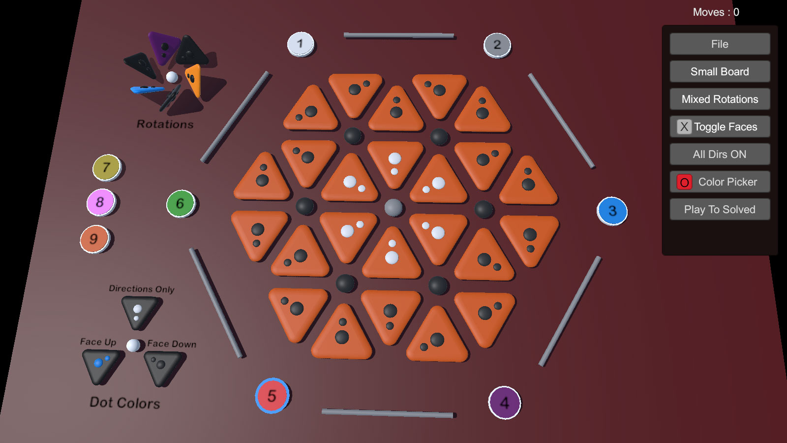 Hexagon Puzzle Editor